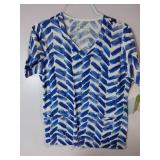 APPEARS NEW - Landau & BIO Medical Scrub Tops Collection (Size Medium) 3 Pack