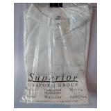 APPEARS NEW - Fashion Seal Superior White Medical Lab Coat Style 6403 (Size XL) 2 Pack