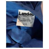 APPEARS NEW - Landau Womens Flare Leg Scrub Pant Style 83222 Royal & Landau Unisex Relaxed Fit 7602 Royal (Size Large) 2 Pack