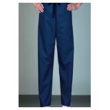 APPEARS NEW - Fashion Seal Healthcare Navy Blue Scrub Pants Style78844 (Size Medium) 2 Pack