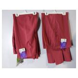 APPEARS NEW - Landau Flare Leg Medical Scrub Pants 8335 RGTP (Size XL) 2 Pack