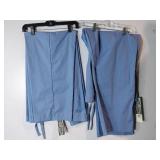 APPEARS NEW - Landau Unisex Straight Leg Scrub Pant Style 85221 CEIL (Size 2XL) 2 Pack
