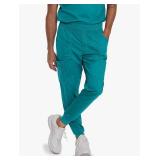 APPEARS NEW - Landau Medical Scrub Jogger Pants Style 8322 CBP (Size XS) 2 Pack