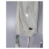 APPEARS NEW - Landau Women s Flare Leg Scrub Pant Style 83222 White (Size Small) 2 Pack