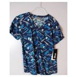 APPEARS NEW - Landau & Greys Anatomy Medical Scrub Tops Collection (Size Medium) 3 Pack