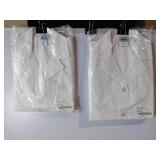 APPEARS NEW - Meta Fundamentals White Labcoat Style 15112 (Size Small) 2 Pack