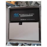 Anber-Tech 4K HDMI Switch 4x1, 4K@60Hz 4 in 1 Out HDMI Switcher Selector with IR Remote Control, Supports HDCP 2.2 UltraHD HDR10 3D HD1080P Dolby DST, HDMI Splitter for PS4 Xbox Apple TV Fire Stick - 