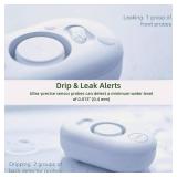 5 Pack Water Leak Detectors for Home, 100dB Water Sensor Alarm for Basement,Flood Leakage Detection Devices for Pipe/Drain/Sink/Faucet Drip Alert,Floor Flooding in Bathroom/Kitchen/Toilet/Laundry Room
