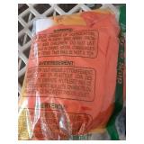 Funnysoft Halloween Candy Corn Poncho and Hat Women