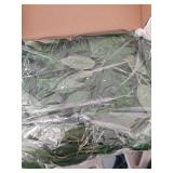 WONICE Artificial Italian Ruscus Vines, 3Pcs/75 Silk Vine Garland with Green Leaves, Fake Hanging Plants Greenery Decor for Home, Bedroom, Wall, Party, Wedding Decoration(75inch/3pcs/Vines) - Retail: 