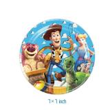 41pcs Toy Storys Party Supplies include 20 plates, 20 napkins, 1 Tablecloth for the Toy Storys birthday party decoration - Retail: $19