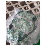 MUKOSEL Rockstar Costume Accessories Fake Rock Star Singer Microphone Headset Prop Mic Popstar Costume Accessory Prop for Halloween Cosplay Music Party - Retail: $8