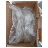 TICONN 3 Clear Safety Glasses for Men, Safety Goggles with Scratch Impact Resistant Meets ANSI Z87.1 Standard (3 Pack) - Retail: $12