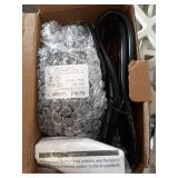 Knifel 400GPH Submersible Water Pump(1500L/H,25W),Ultra Quiet Fountain Pump with 6.5ft High Lift, Pond Pump for Fish Tank, Pond, Aquarium, Statuary, Hydroponics - Retail: $30