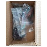 Yannasa Button Eyes Glasses Anime Merchandise Cosplay Necklace Costume Merch Accessories Gift Halloween 4pcs - Retail: $10