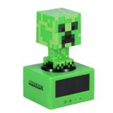 Marked, See Photos Paladone Minecraft Offical Licensed Creeper Icon Alarm Clock and Night Light for Kids and Tweens, Gaming Room Accessory - Minecraft Gamer Enthusiast Novelty Gift - Retail: $26