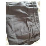 CNJXJCD Womens Linen Pants Wide Leg High Waisted Drawstring Casual Flowy Pants with Pockets XL - Retail: $15