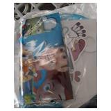 Cartoon Birthday Decorations, Cartoon Party Supplies - Happy Birthday Banner Balloons Plates Backdrop Cake Toppers Tablecloth Hanging Swirls Stickers - Retail: $36