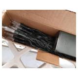 Lomotech Battery Operated Christmas Lights - 2 Pack Total 16ft 50LEDs Battery Mini String Lights with Timer for Home, Garden, Party, Holiday, Tree Decoration (Green Wire, Multicolor) - Retail: $10