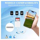iPhone SD Card Reader USB C, Digital Camera Adapter iPhone 17, Trail Camera SD Card Reader USB C Memory Card Reader for iPhone 17/16/15/iPad/MacBook/iMac/Galaxy/Android - Retail: $10