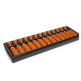 Yellow Mountain Imports Soroban Abacus - 13 Column, 9.7-Inch Professional Japanese Calculator for Mental Math and Montessori Learning - Retail: $13