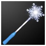 FlashingBlinkyLights Light Up Frozen Snowflake Wand - Retail: $18