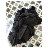 Wokceer Cylinder Pedestal Stand Covers for Party 3Pcs Spandex Black Cylinder Stand for Party Covers Plinth Pedestal Cover Pillar for Birthday Parties Wedding Decor - Retail: $22