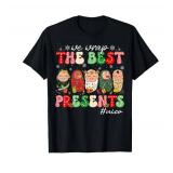 GREY We Wrap The Best Presents NICU Neonatal ICU Nurse Christmas T-Shirt Medium - Retail: $17