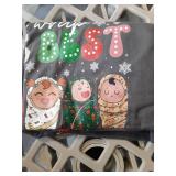 GREY We Wrap The Best Presents NICU Neonatal ICU Nurse Christmas T-Shirt Medium - Retail: $17