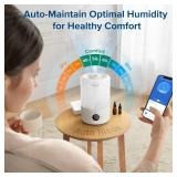 PRE OWNED MAY IR IS MISSING PIECES LEVOIT Smart Cool Mist Top Fill Humidifiers for Bedroom with Sensor, Auto Humidity Setting, APP & Voice Control, Essential Oil Diffuser, Ultra Quiet Operation, Super