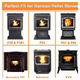 Criditpid Replacement 3-21-08639 Combustion Blower Motor for Harman P68, P43, P61, P61A, Accentra 52i, Advance, P38 Pellet Stoves, With 3-20-502221 Double Paddle Fan Blade. - Retail: $70