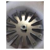 Criditpid Replacement 3-21-08639 Combustion Blower Motor for Harman P68, P43, P61, P61A, Accentra 52i, Advance, P38 Pellet Stoves, With 3-20-502221 Double Paddle Fan Blade. - Retail: $70