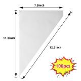 Piping Bags,100pcs 12 Inch Anti Burst Disposable Cake Decorating Bags,Non-Slip Pastry Bags-Ideal for Cakes,Cream Frosting and Cookie Decorating - Retail: $6