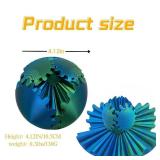 Gear Ball 3D Printed Spin Ball Cube Fidget Toys, Gear Sphere Fidget Toy, GearSphere Desk Toy Stress Fidget Balls, Fidgets Spinners for Adults & Kids Anxiety Relaxing - Retail: $16