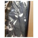 Peryiter 2 Pcs Couch Cover Set for Living Room Sofa Cover Furniture Protector Couch and Sofas Loveseat Arm Chair Slipcover, Furniture Protector, Form Fit Stretch, Wrinkle Free (Dark Gray) - Retail: $4