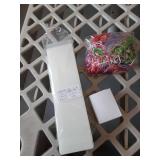 Fuyoooo 301 Pcs DIY Bookmark Making Kit 150 Bookmark Laminating Pouches 5 Mil Hot Laminator Sleeves with 150 Rainbow Tassels and Puncher Fit Most Pouch Laminating Machines(2.36 x 8.5 Inches) - Retail: