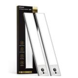 EZVALO 10inch Under Cabinet Lighting, LED Motion Sensor Light Indoor, 2400mAh USB Rechargeable Closet Lights, Dimmable & Magnetic Wireless Under Counter Lights for Kitchen, Pantry, Stairs (2 Pack) - R