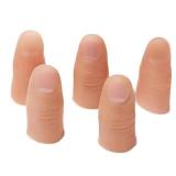 Kryoflare 5 Pcs Magic Trick Finger Tips Set, Fake Thumb Props for Stage Show, Magic Kit Accessories - Retail: $7