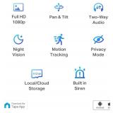 TP-Link Tapo Pan/Tilt Security Camera for Baby Monitor, Pet Camera w/Motion Detection, 1080P, 2-Way Audio, Night Vision, Cloud & SD Card Storage, Works with Alexa & Google Home (Tapo C200) - Retail: $