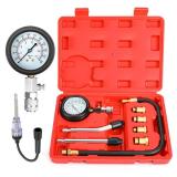 BETOOLL 9pcs Compression Tester with Spark Plug Tester - 300PSI Car and Motorcycle Engine Cylinder Compression Gauge Automotive Tool - Retail: $24