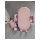 Miracase Phone Holders for Your Car with Metal Hook Clip, Cell Phone Mounts Air Vent Cell Phone Stand Car Mount, Universal Automobile Cradle Fit for iPhone Android and All Smartphones (Pink) - Retail: