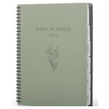 Beautiful 2026 Planner - 7\" x 10\" Daily Planner for Women or Men with Weekly & Monthly Spreads for Easy Planning - Perfect Calendar Book To Organize All Tasks and Boost Productivity - Retail: $5