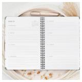 Beautiful 2026 Planner - 7\" x 10\" Daily Planner for Women or Men with Weekly & Monthly Spreads for Easy Planning - Perfect Calendar Book To Organize All Tasks and Boost Productivity - Retail: $5