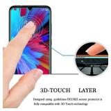 beukei (3 Pack) Compatible for Xiaomi Redmi Note 8 Pro Tempered Glass Screen Protector (6.53 inches), Glass with 9H Hardness, with Lifetime Replacement Warranty,(Not Fit for Redmi Note 8/Redmi 8) - Re