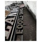 Orlando Sports Food Dance Commercial Sign