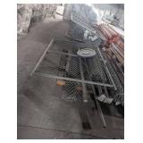 Chain Link Fence Components with Posts misc lot