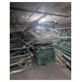Industrial Pallet Racking- splitting into 8 lots 4 shelves per lot fcfs - likely more available