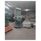 Industrial Pallet Racking- splitting into 8 lots 4 shelves per lot fcfs - likely more available