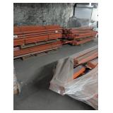 Industrial Pallet Racking- splitting into 8 lots 4 shelves per lot fcfs - likely more available