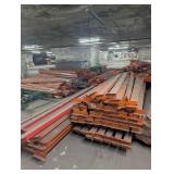 Industrial Pallet Racking- splitting into 8 lots 4 shelves per lot fcfs - likely more available